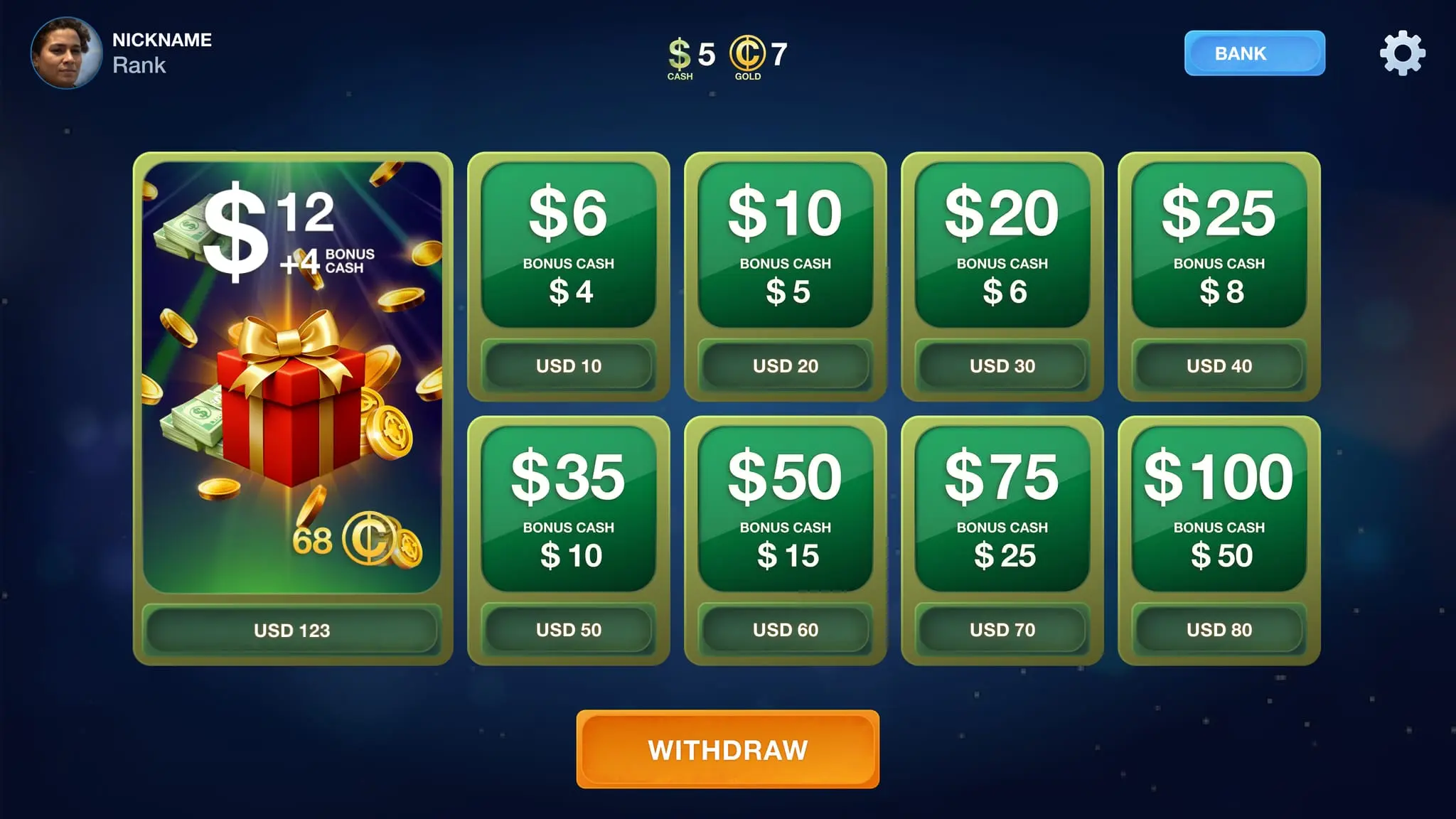 Screenshot 2 of Backgammon Cash