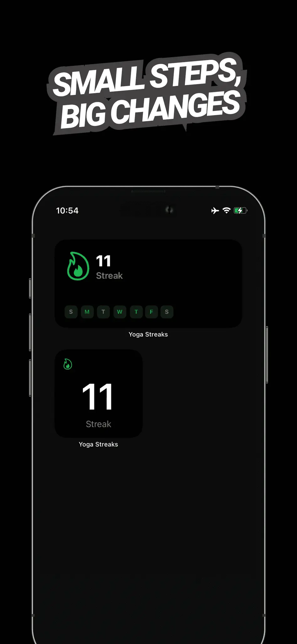 Screenshot 1 of Yoga Streaks