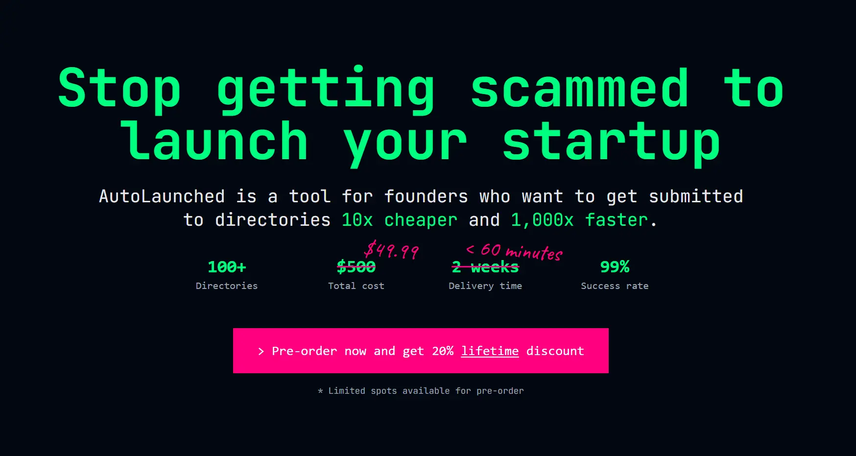Screenshot 1 of AutoLaunched