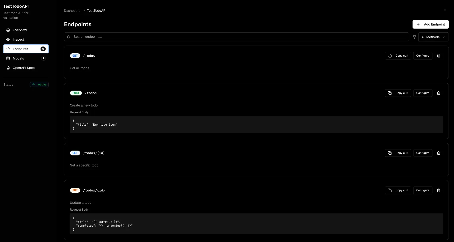 Screenshot 2 of dotMock (https://mock.new)
