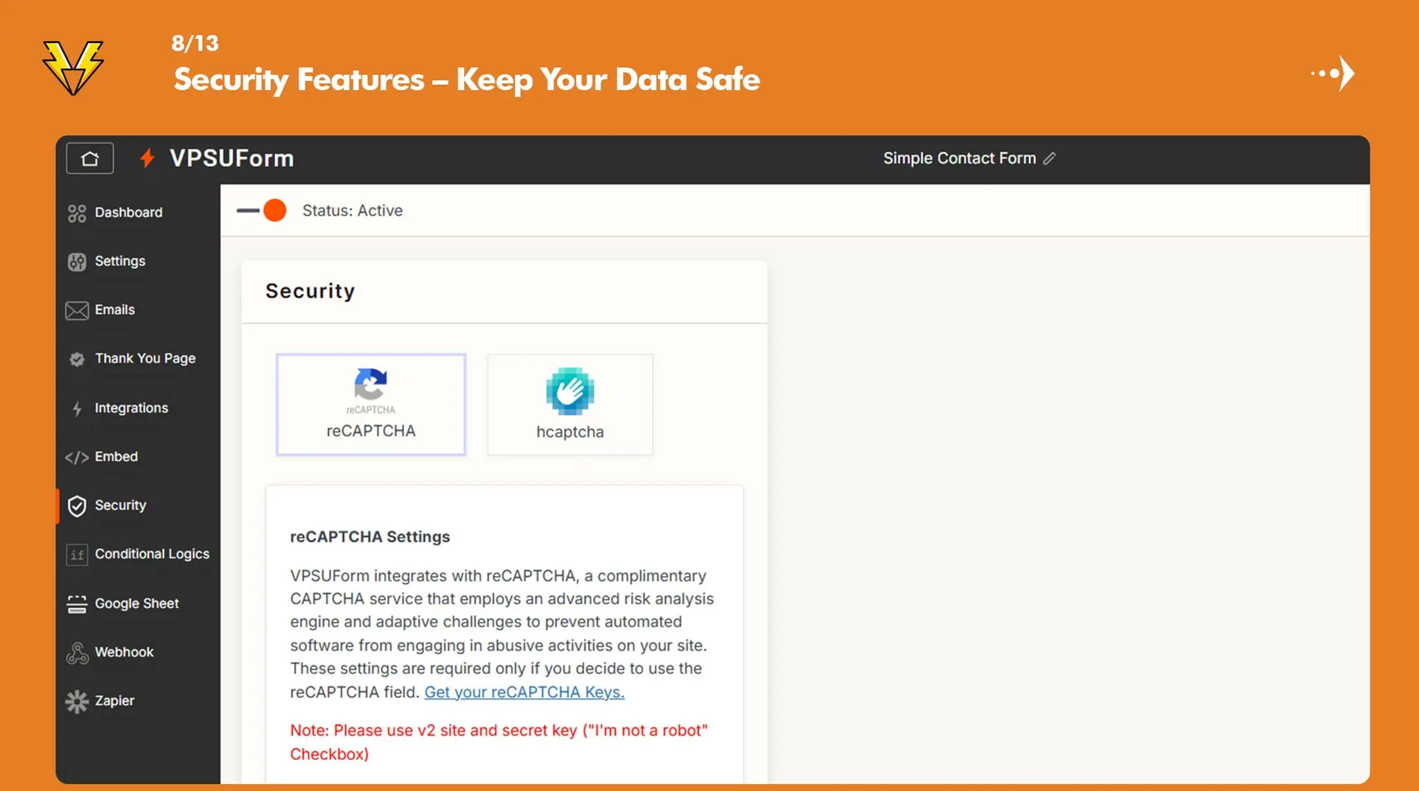 Screenshot 4 of VPSUForm