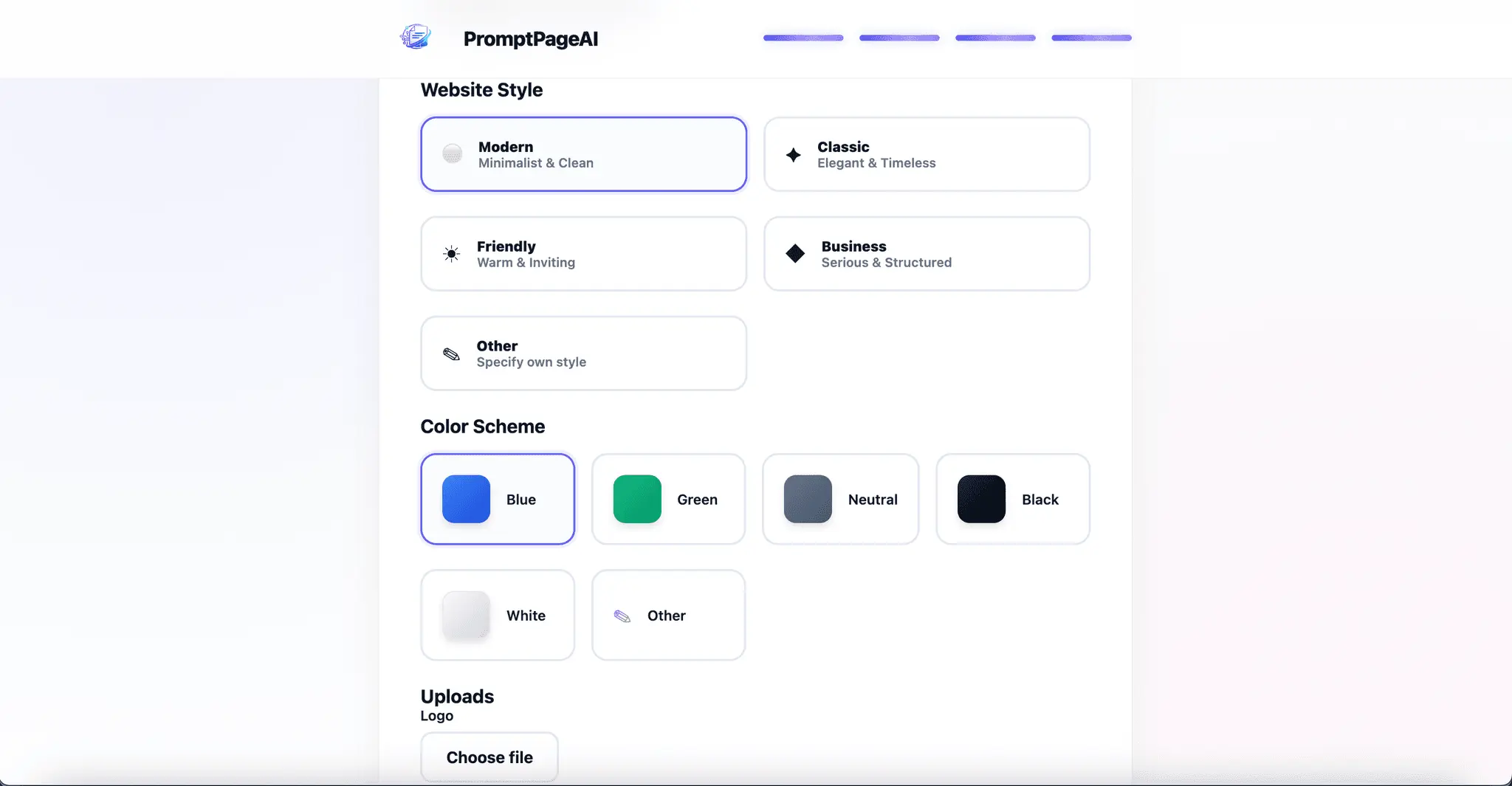 Screenshot 3 of PromptPageAI