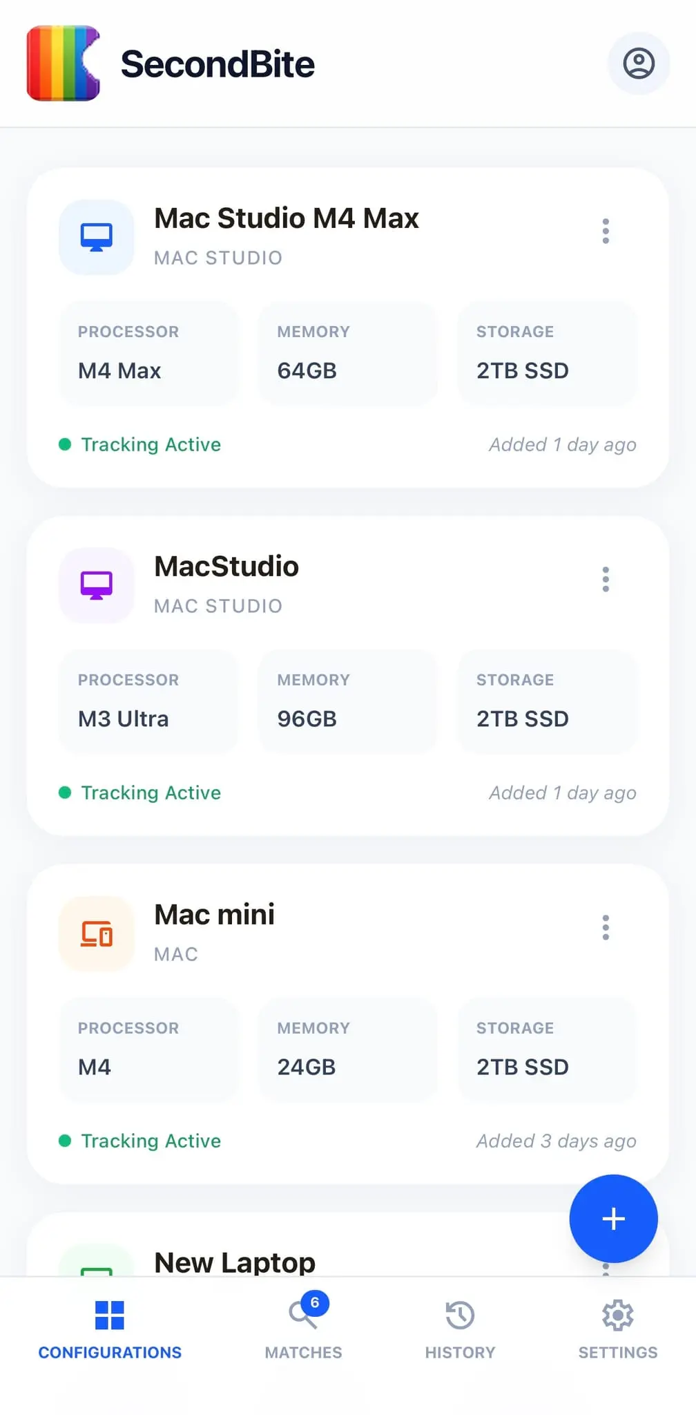 Screenshot 2 of SecondBite