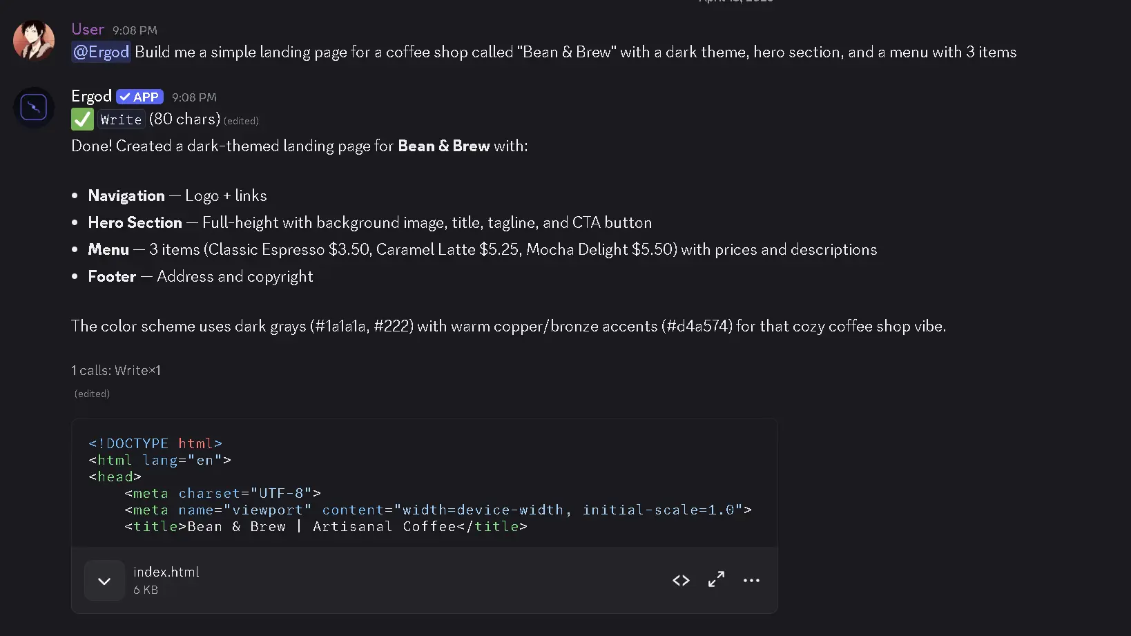 Screenshot 1 of Ergod