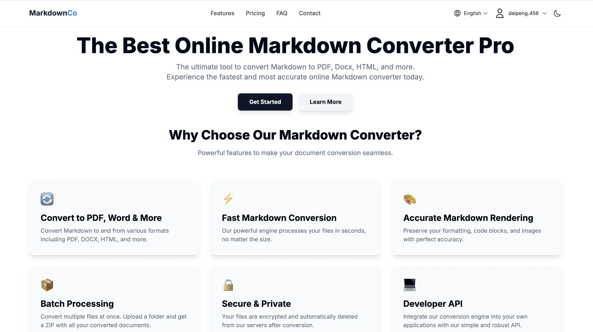 Screenshot 4 of Markdown Converter Pro