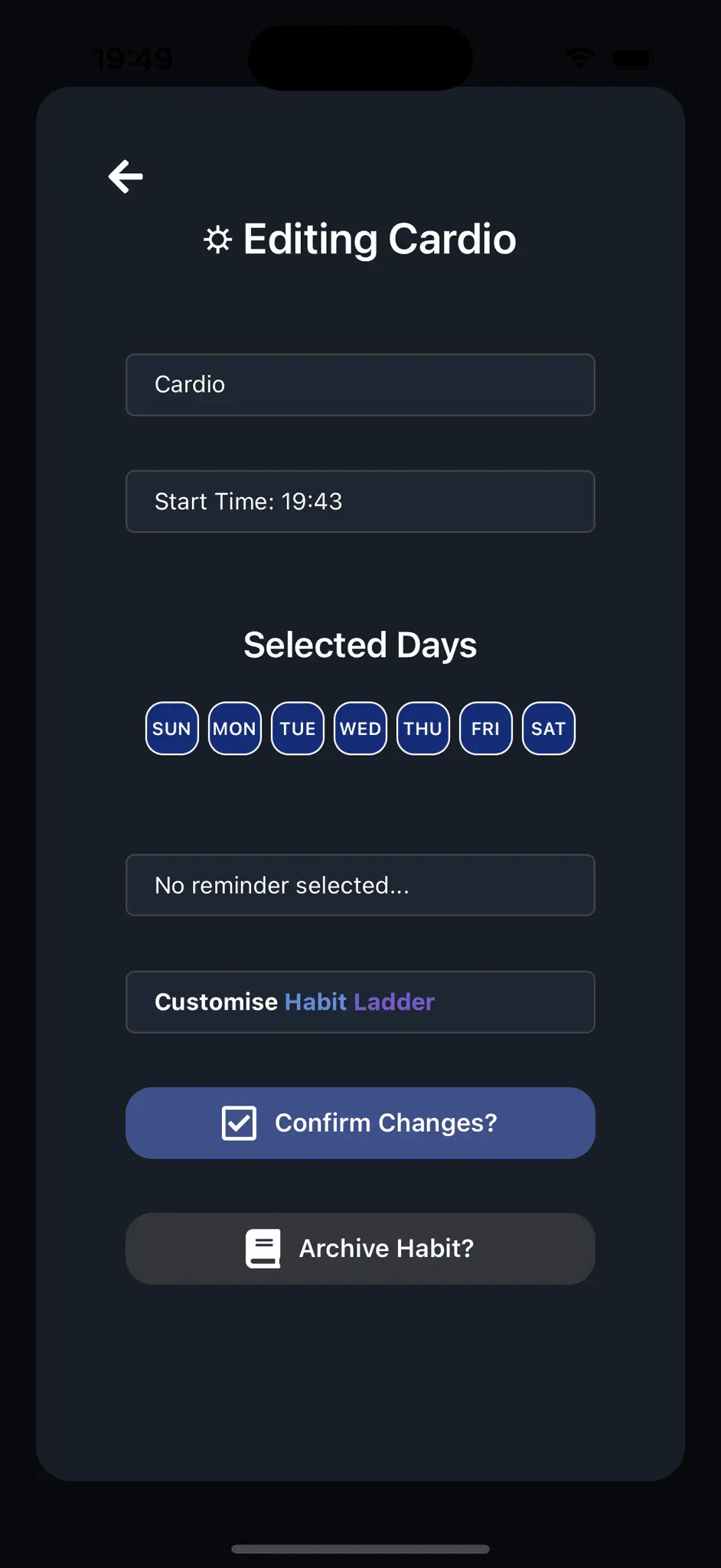 Screenshot 5 of Habit Ladder