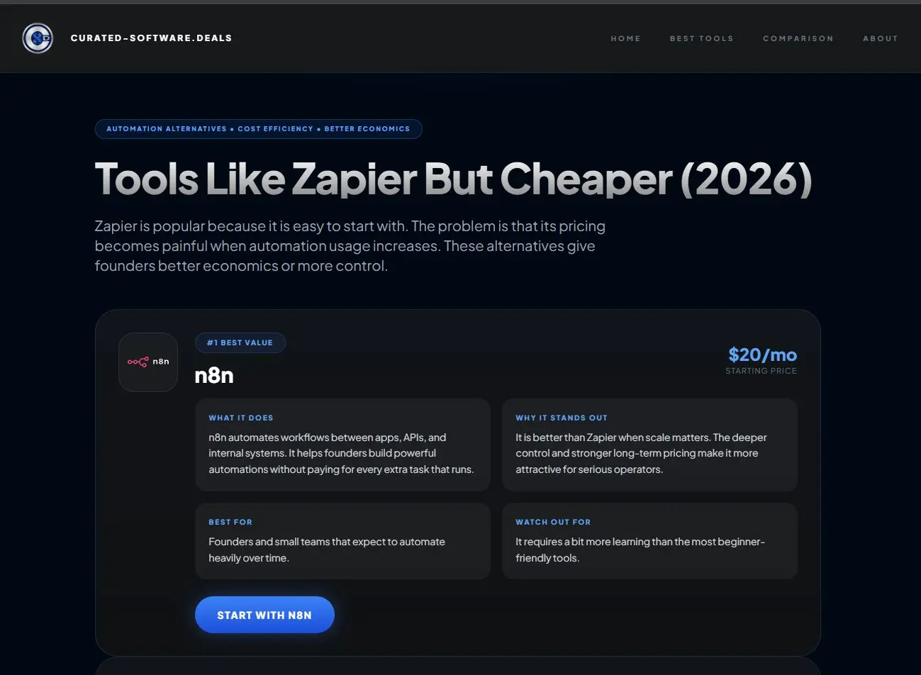 Screenshot 3 of Curated-Software.Deals