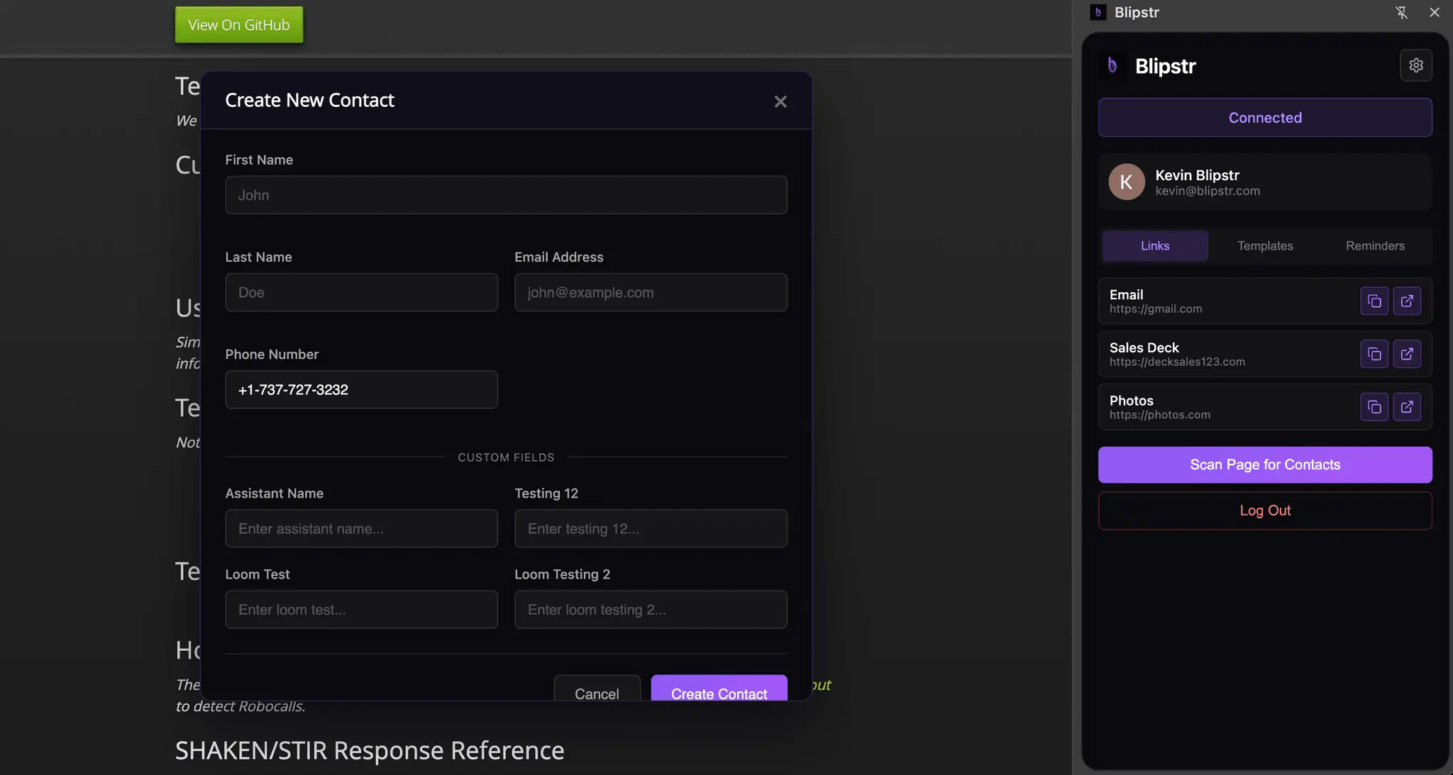 Screenshot 6 of Blipstr - Prospecting Sidecar