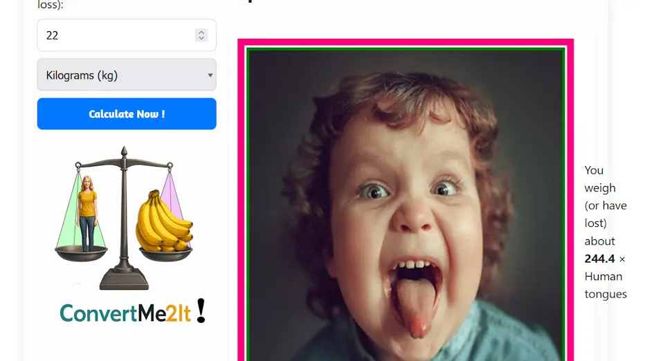 Screenshot 3 of ConvertMe2it ! – Weight loss tool