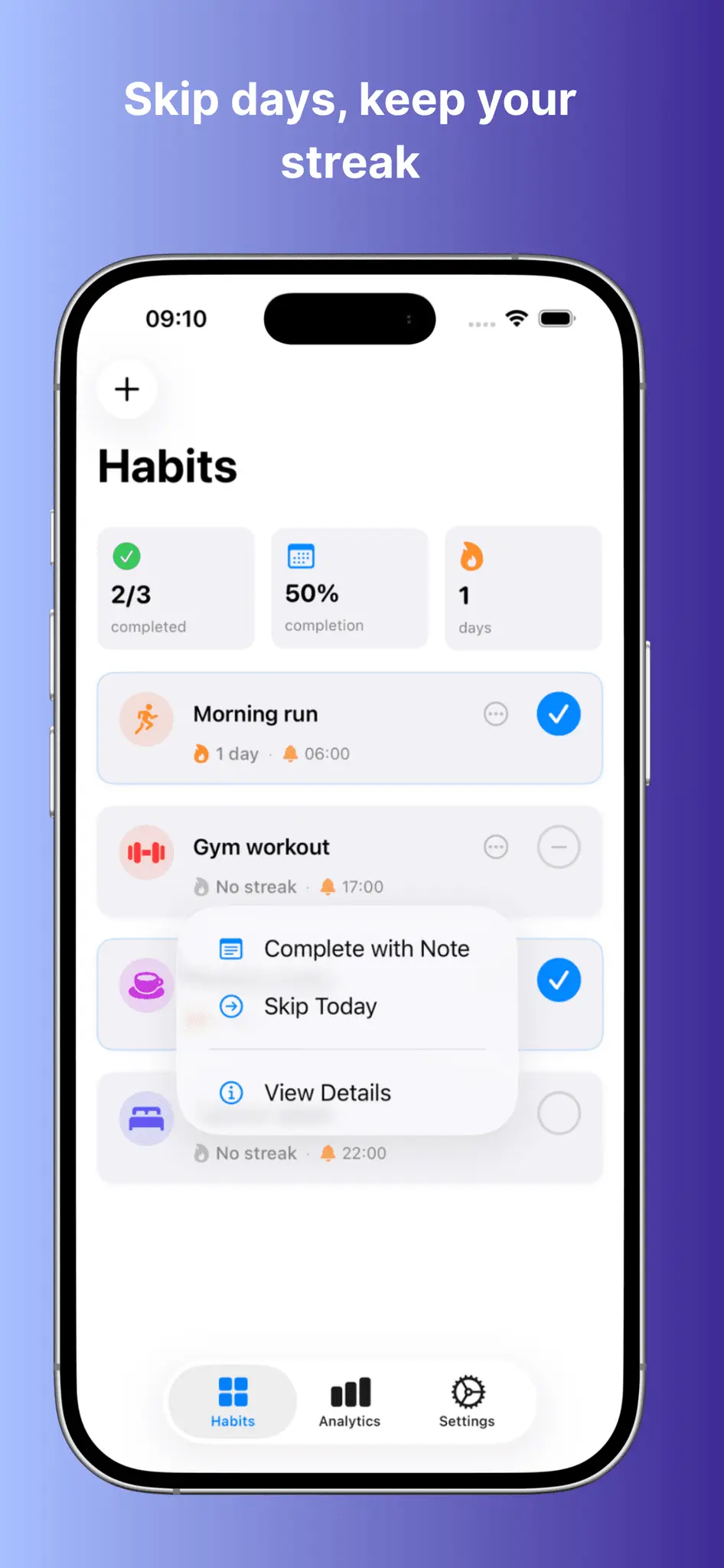 Screenshot 5 of Stepwise - Habit Tracker