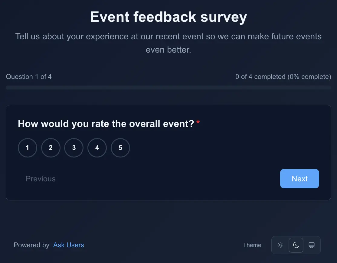 Screenshot 2 of Ask Users