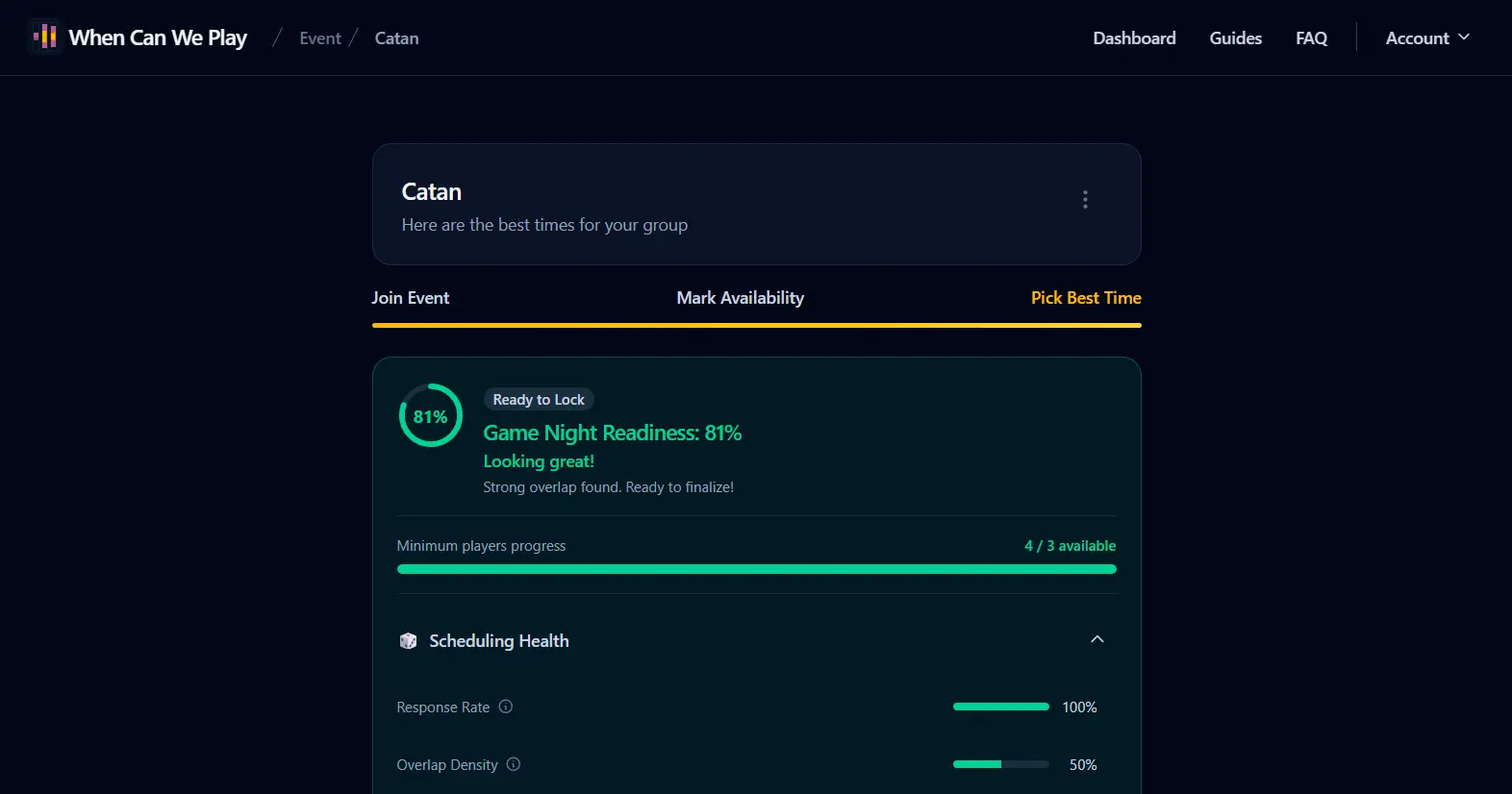 Screenshot 3 of When Can We Play
