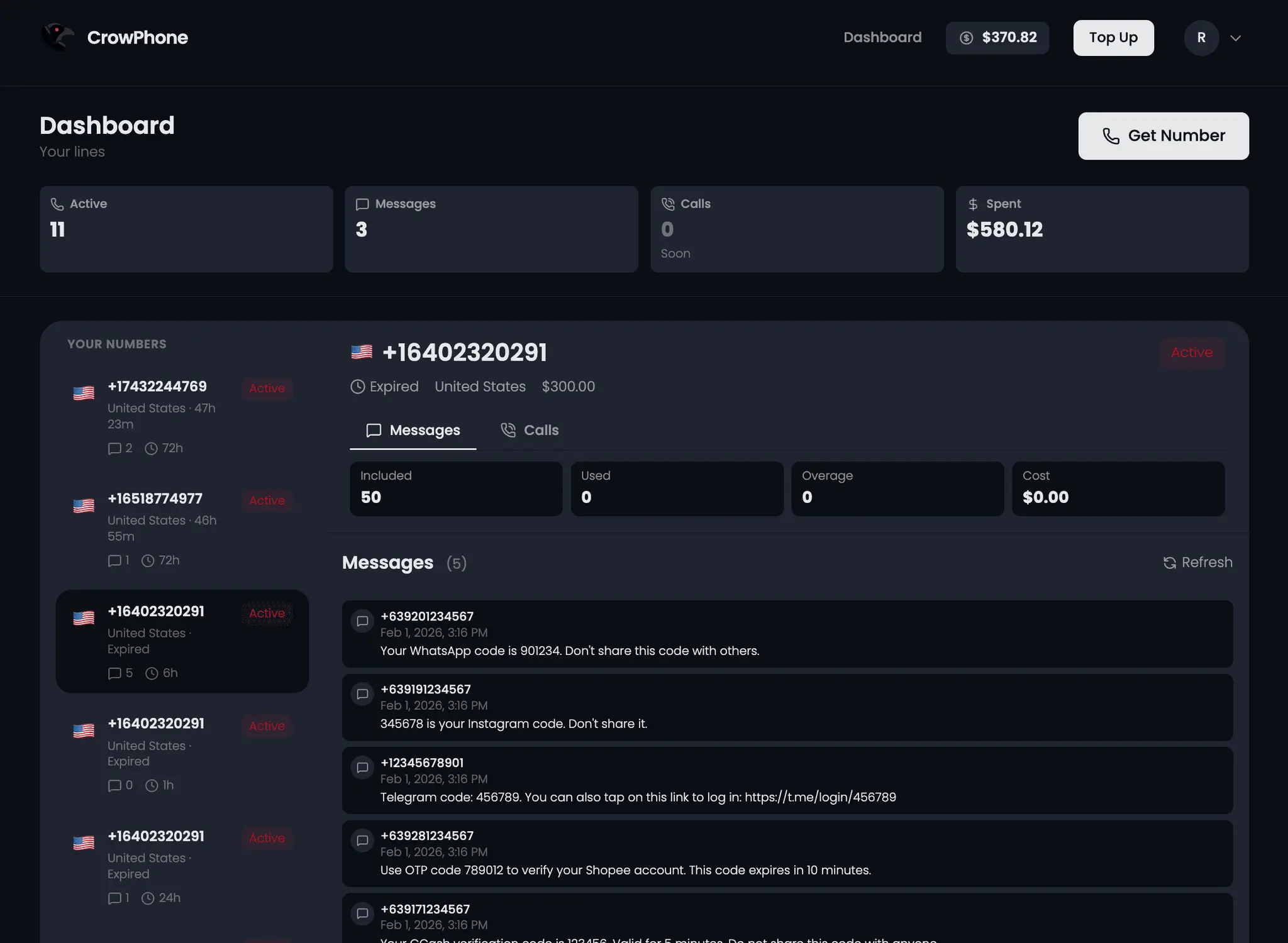 Screenshot 1 of CrowPhone