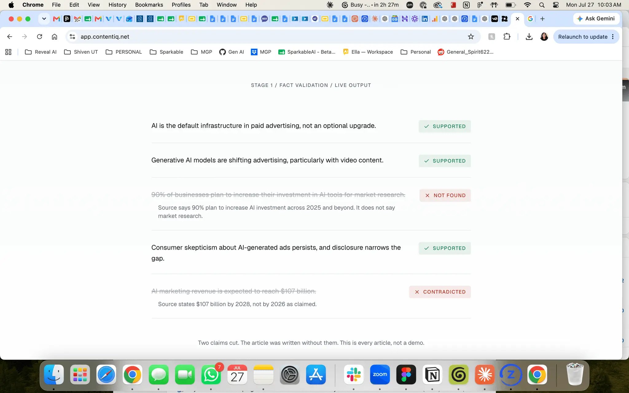 Screenshot 2 of ContentIQ
