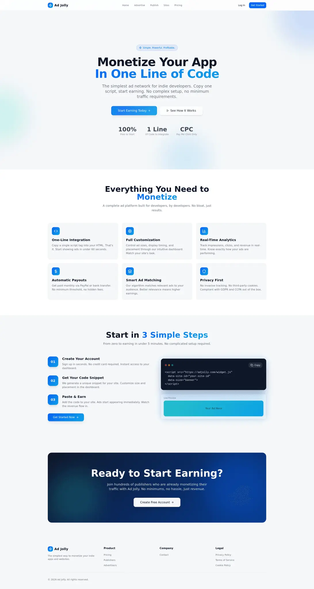 Screenshot 1 of AdJolly