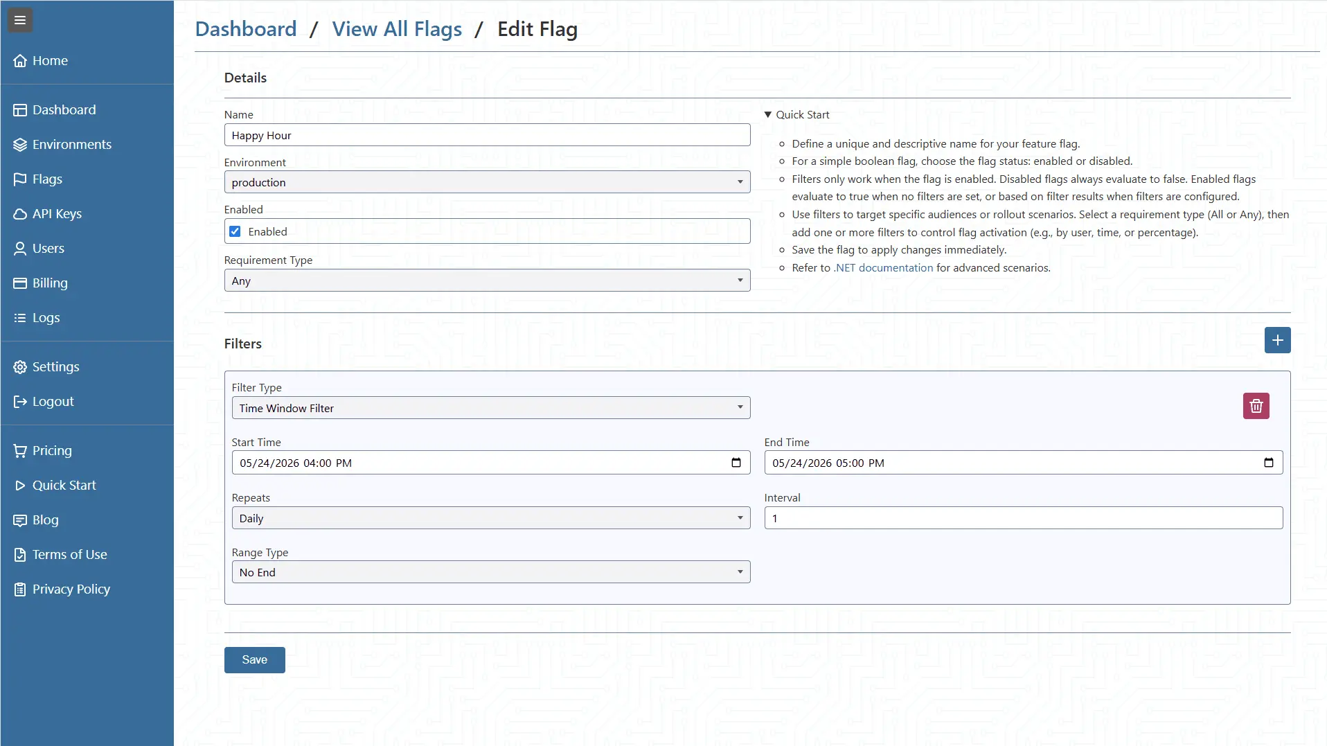 Screenshot 3 of FeatureFlags.app