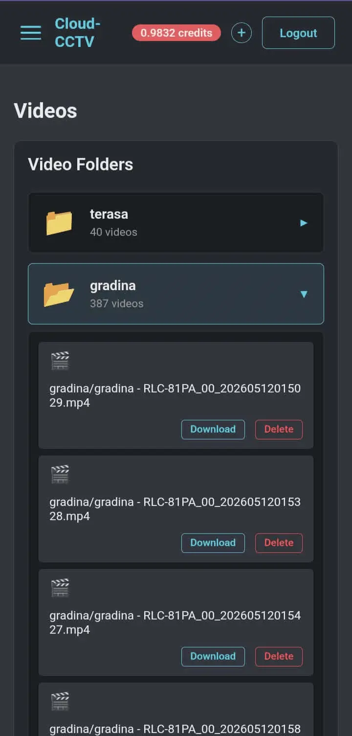 Screenshot 2 of Cloud-CCTV