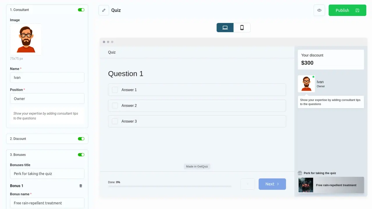 Screenshot 4 of QuizLead