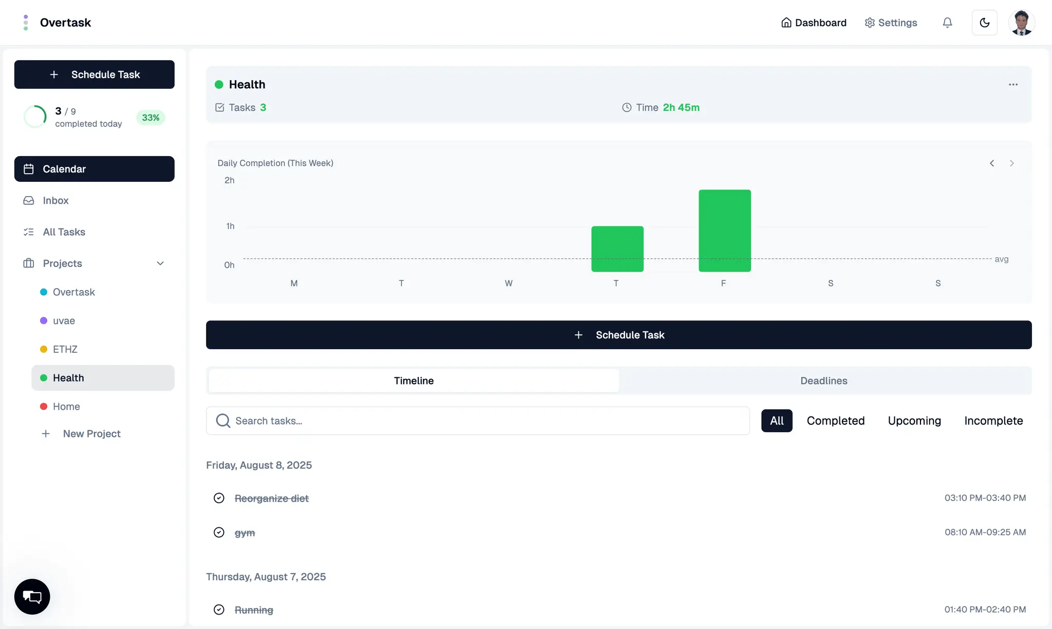 Screenshot 2 of Overtask