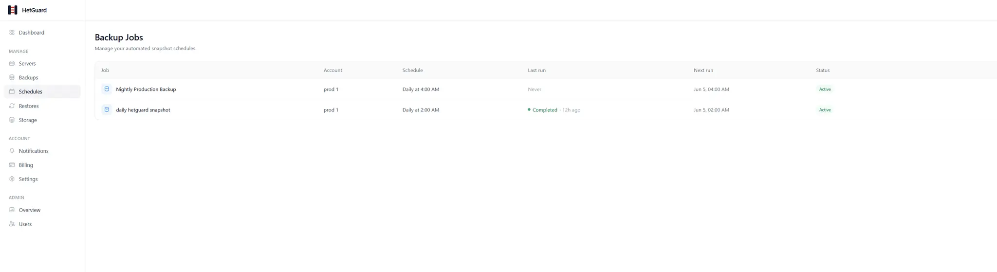 Screenshot 2 of HetGuard