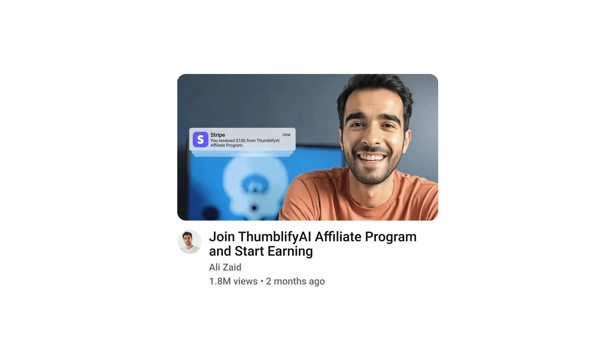 Screenshot 1 of ThumblifyAI