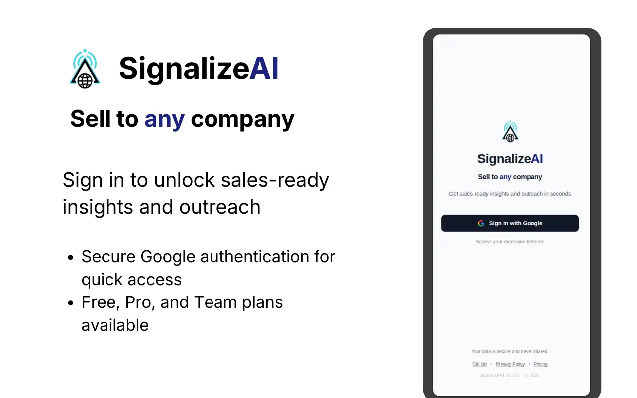 Screenshot 3 of SignalizeAI
