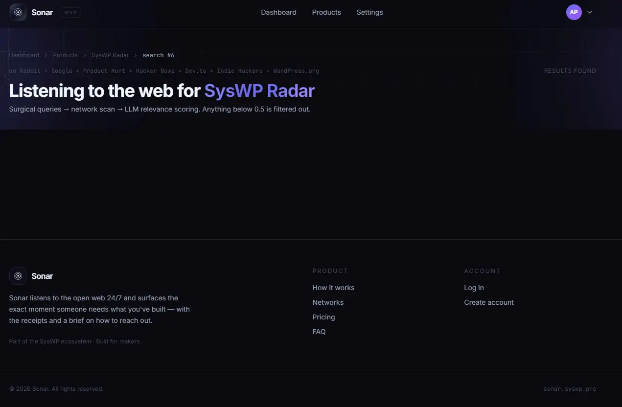 Screenshot 6 of SysWP Radar