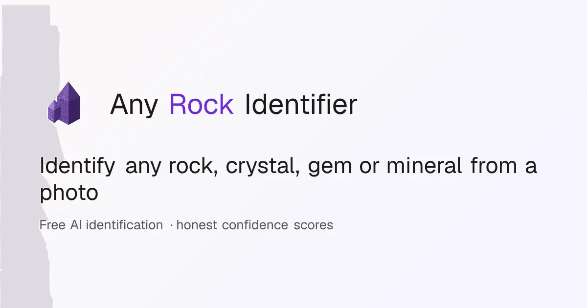 Screenshot 1 of Any Rock Identifier