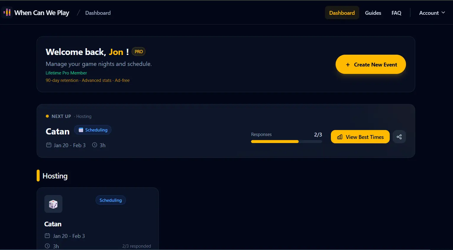 Screenshot 1 of When Can We Play