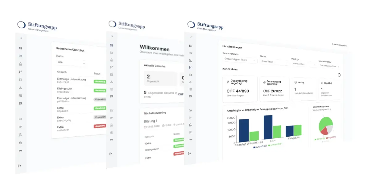 Screenshot 1 of stiftungsapp