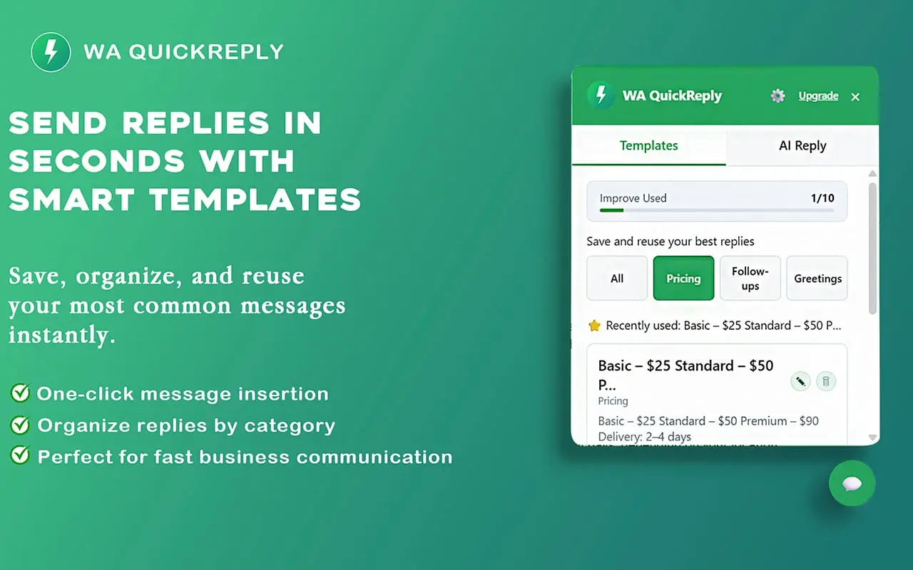Screenshot 4 of WA QuickReply