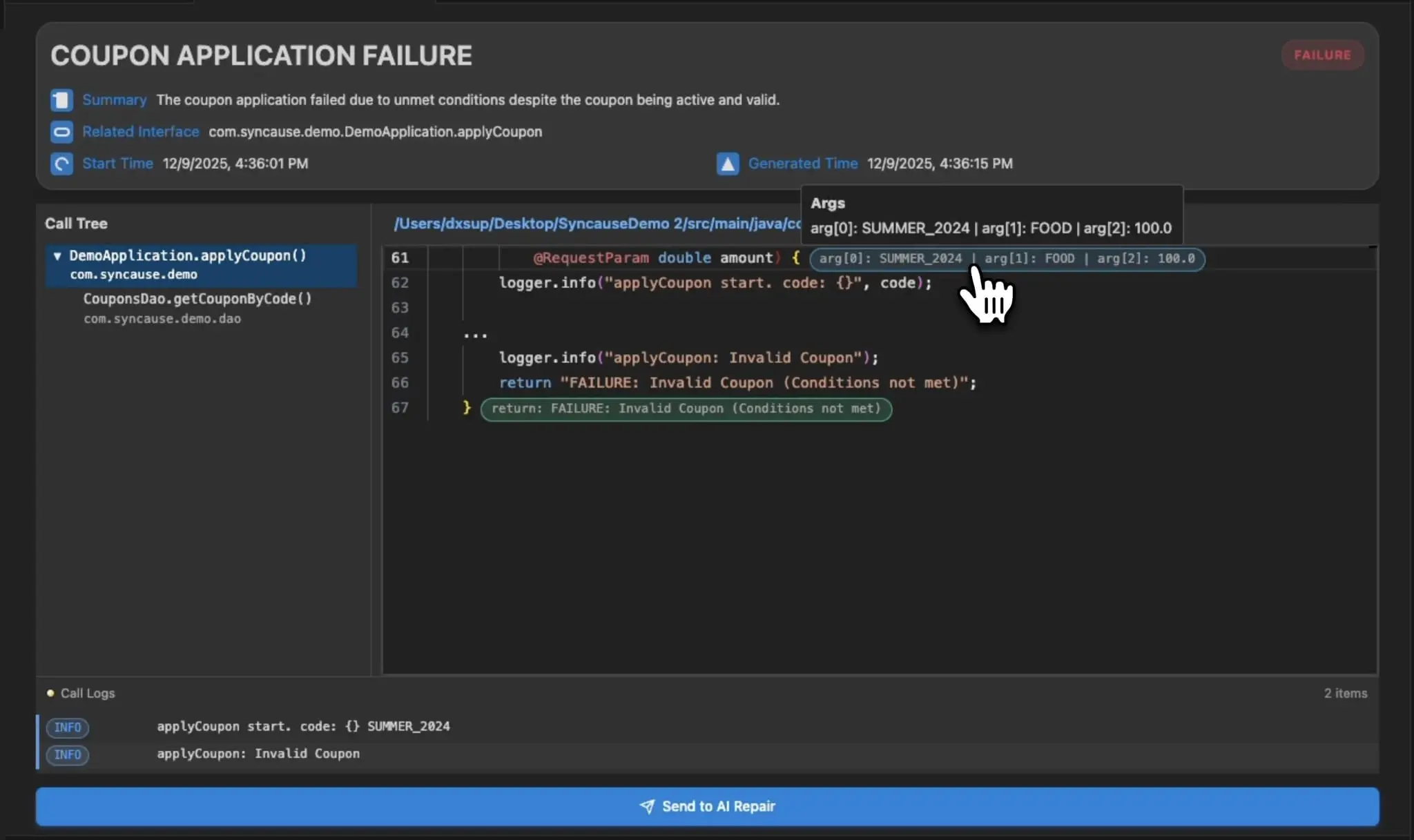 Screenshot 1 of Syncause