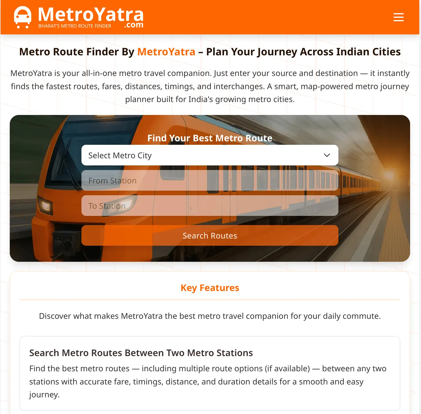 Screenshot 3 of MetroYatra