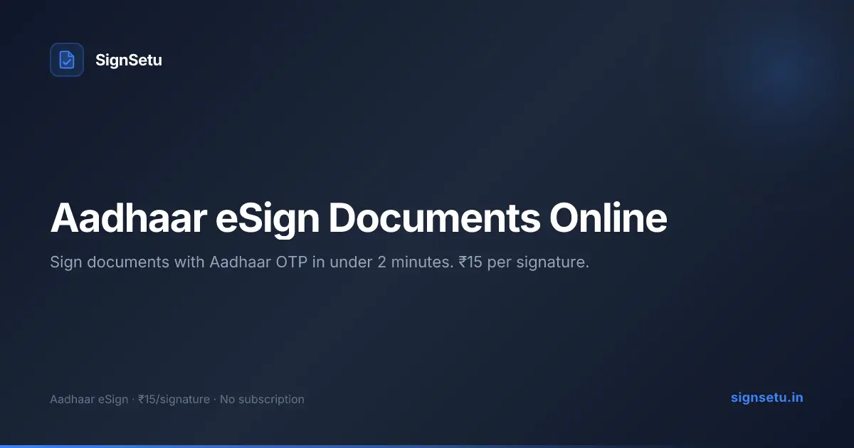 Screenshot 1 of SignSetu