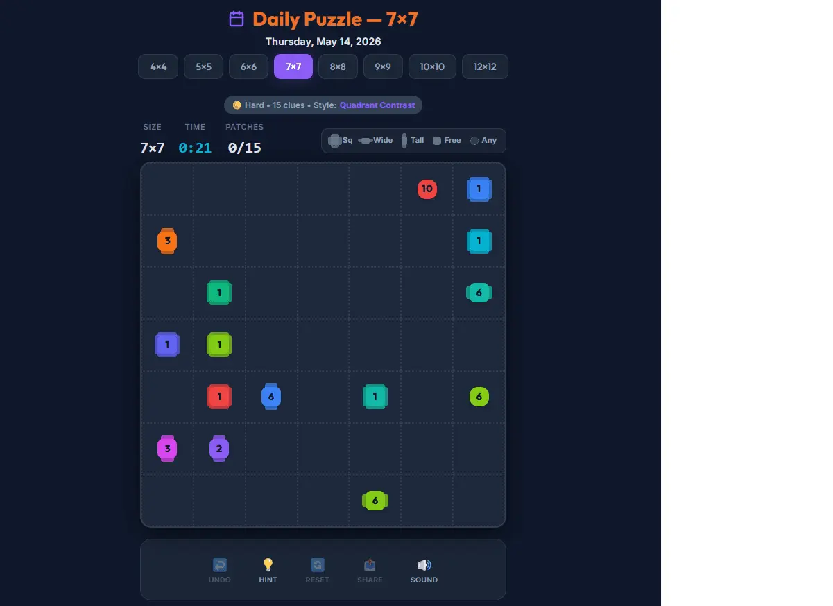 Screenshot 2 of Patches Game