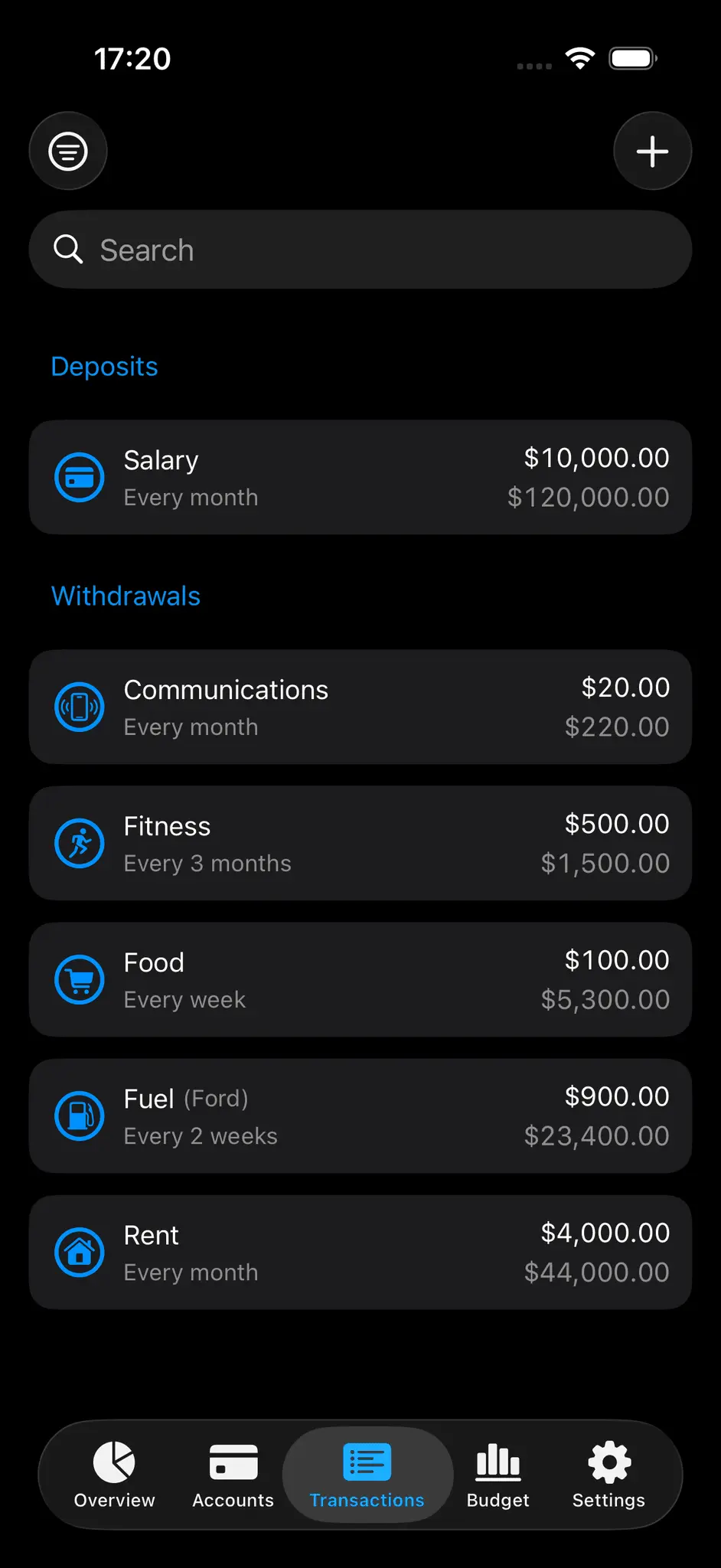 Screenshot 3 of Balansly - Budget Planner