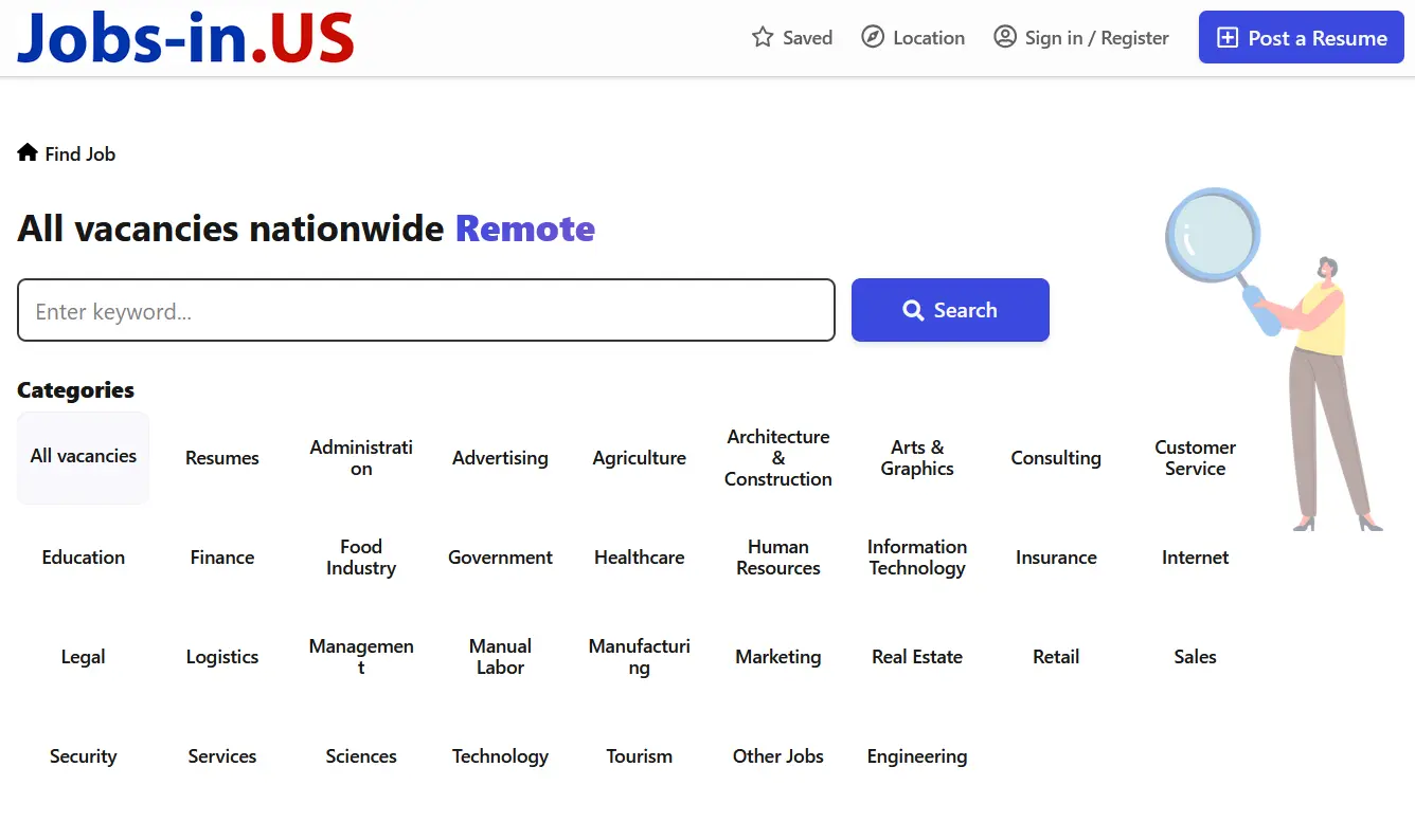 Screenshot 2 of Jobs-in US
