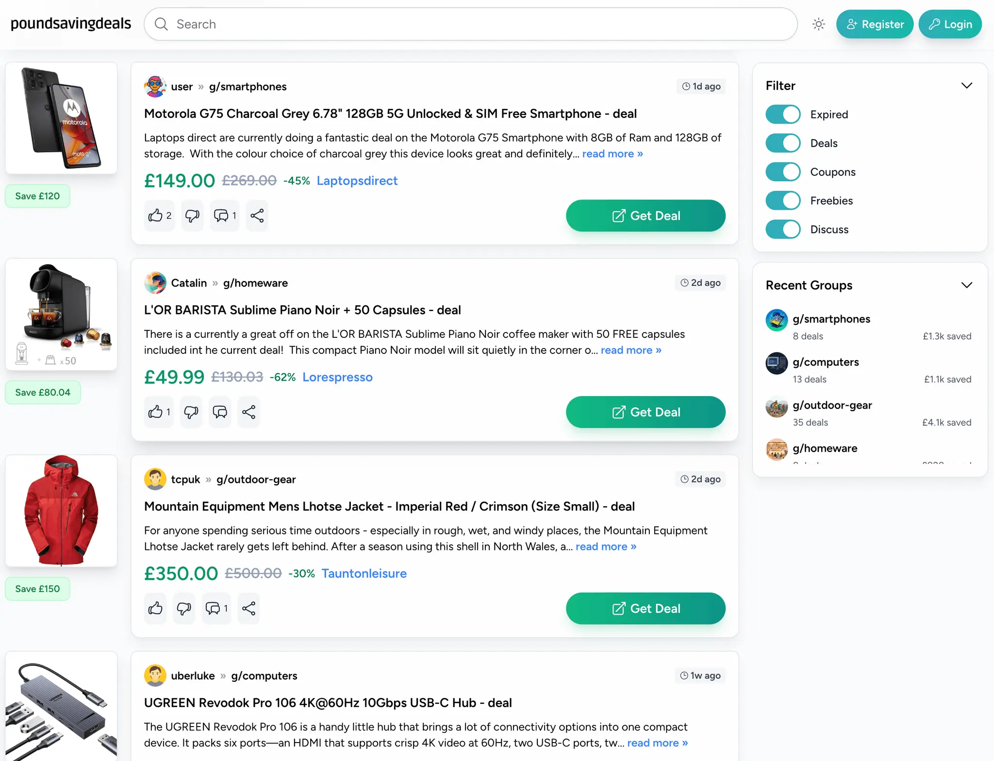 Screenshot 2 of Pound Saving Deals