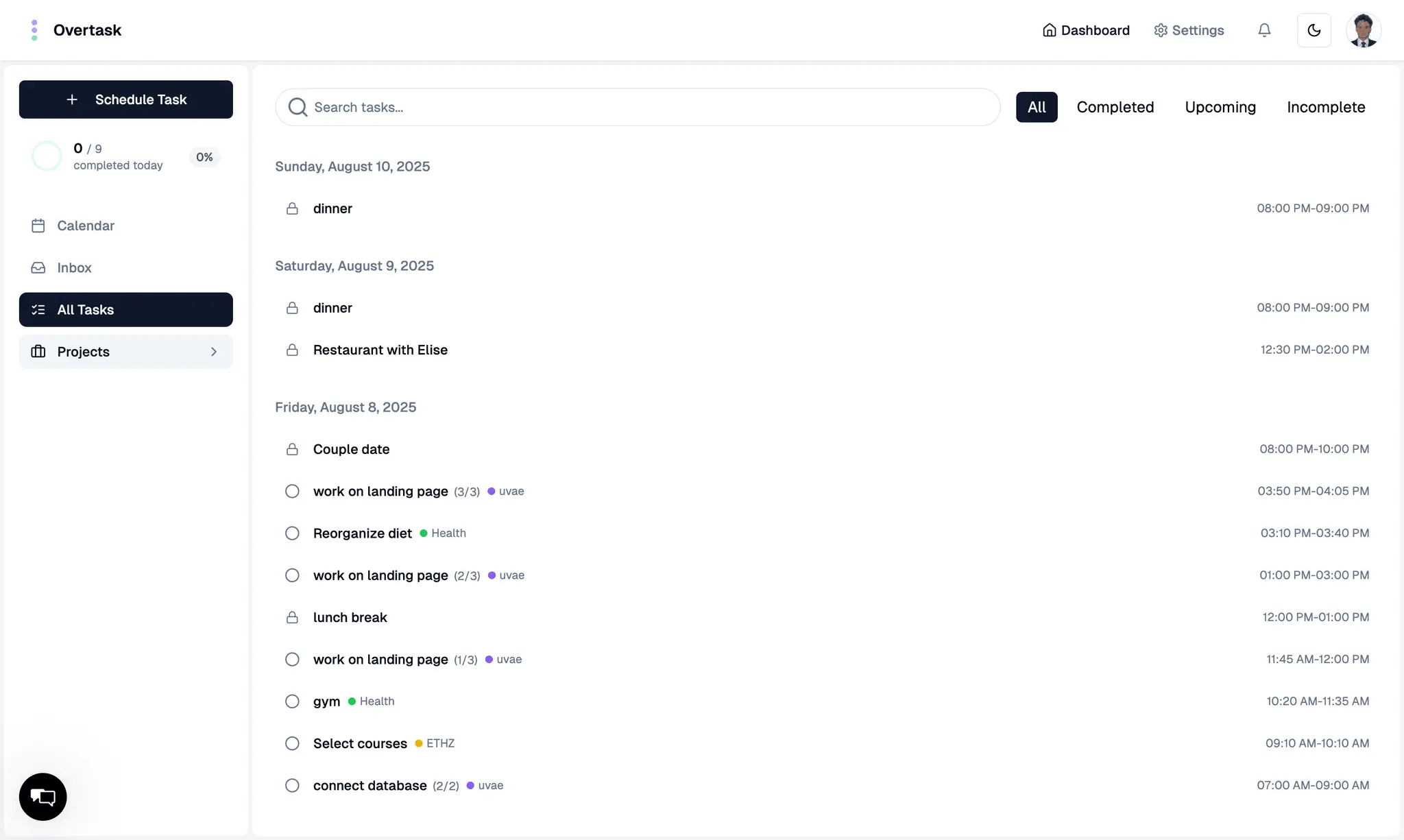 Screenshot 5 of Overtask