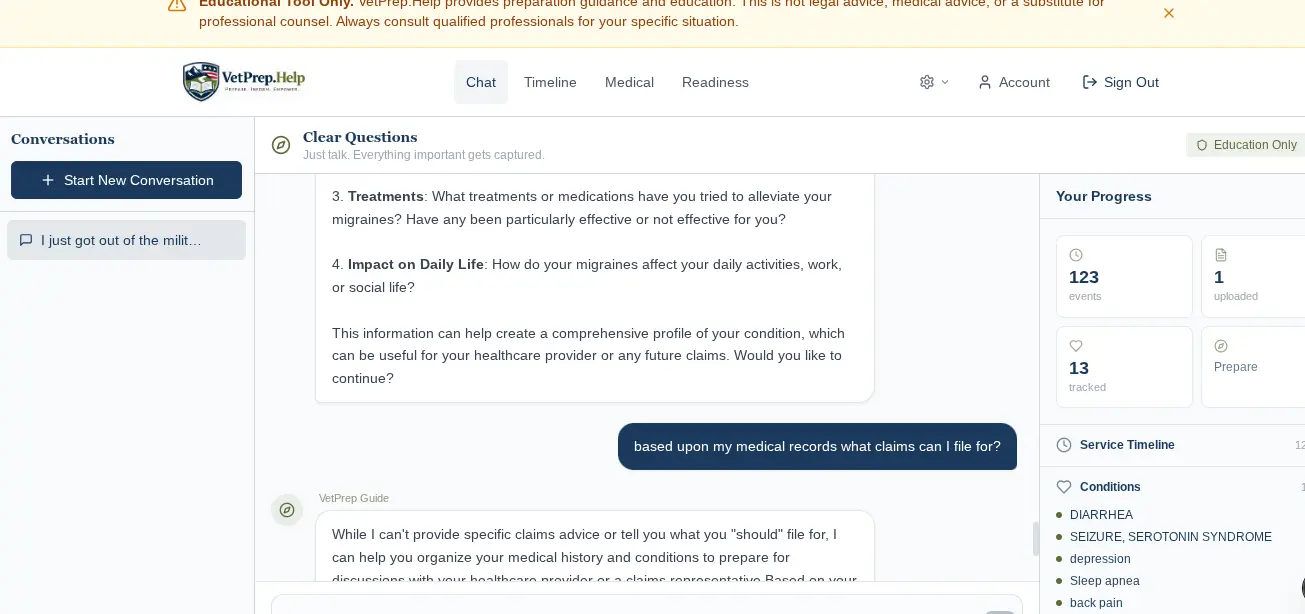 Screenshot 7 of VetPrep.Help