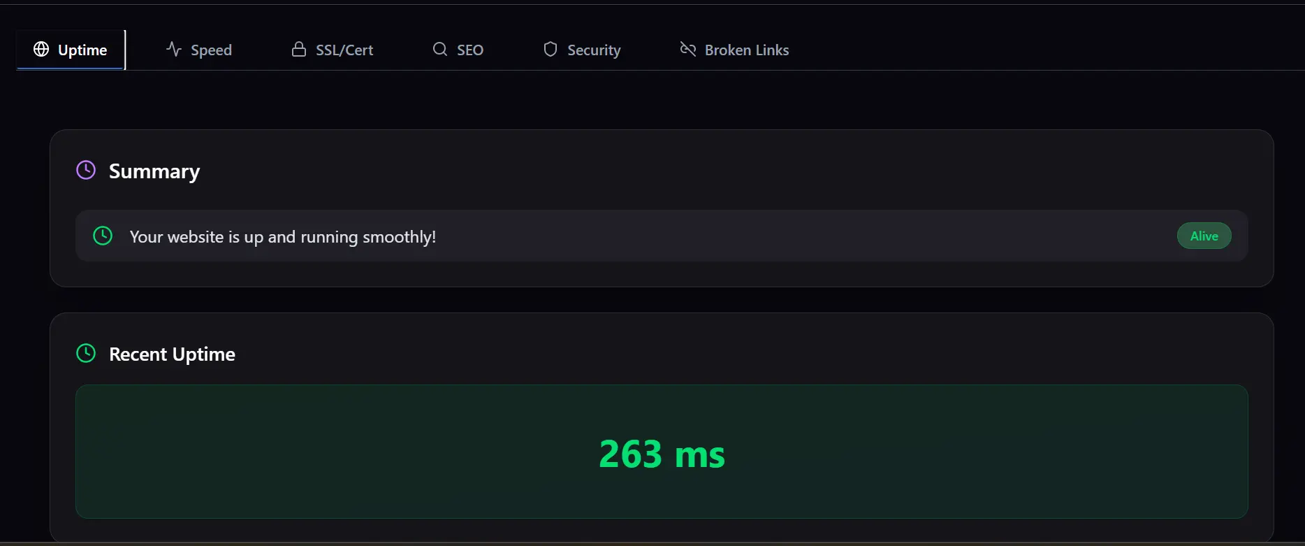 Screenshot 2 of WebVytal