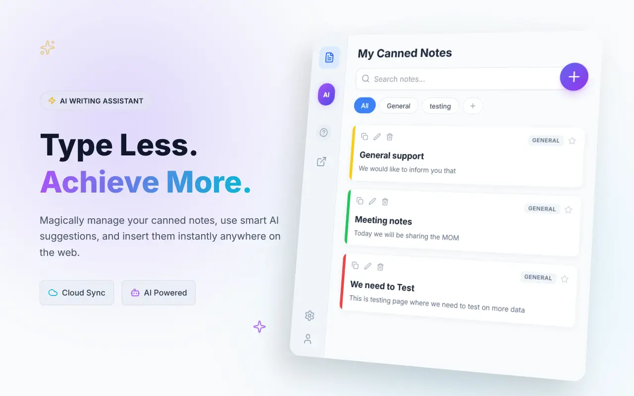 Screenshot 4 of My Canned Notes Pro