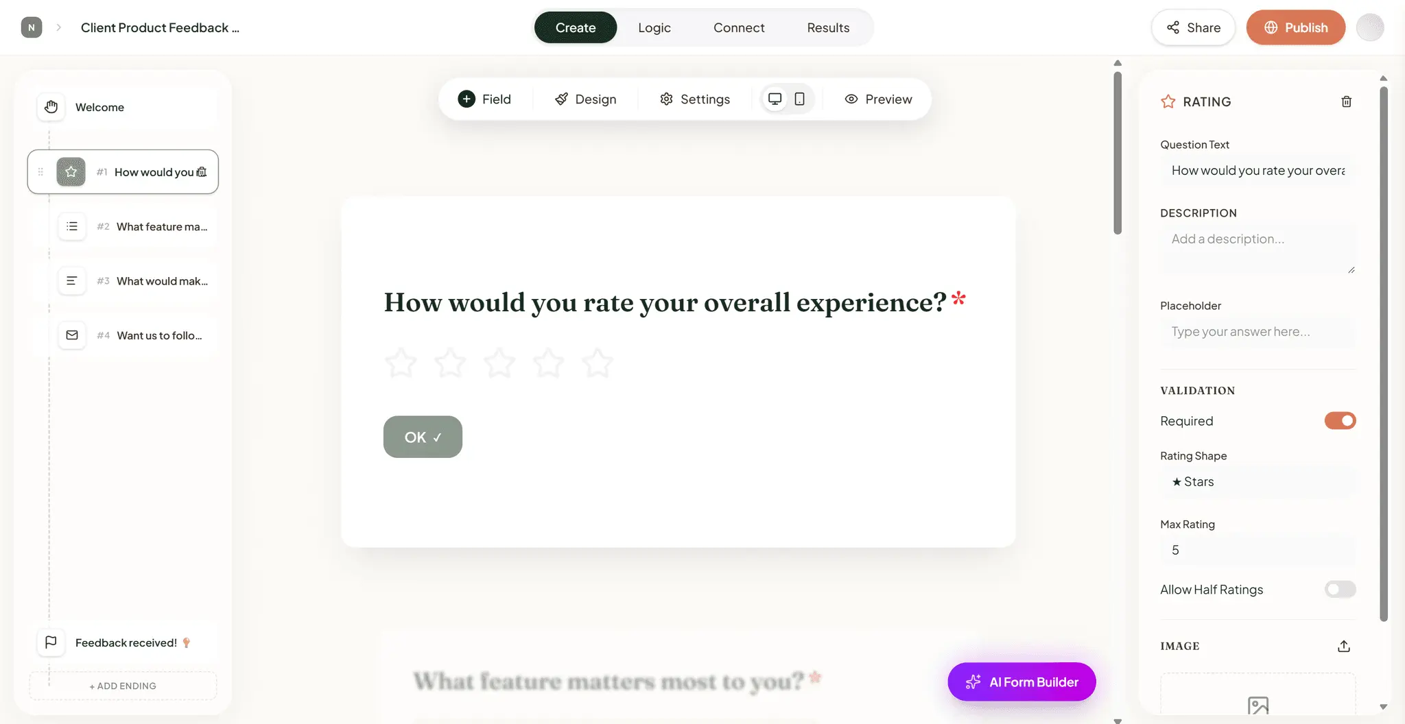 Screenshot 3 of niceform.io