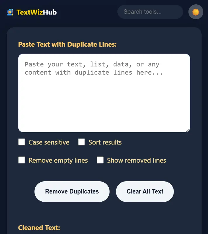 Screenshot 1 of TextWizHub