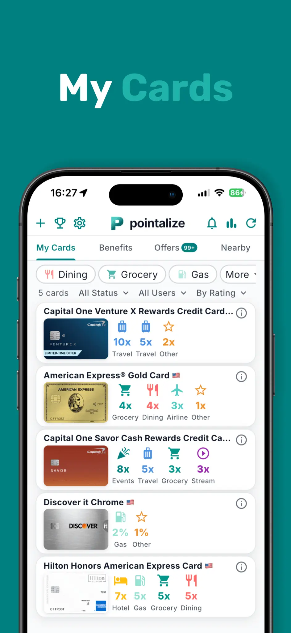 Screenshot 7 of Pointalize: Maximize Rewards