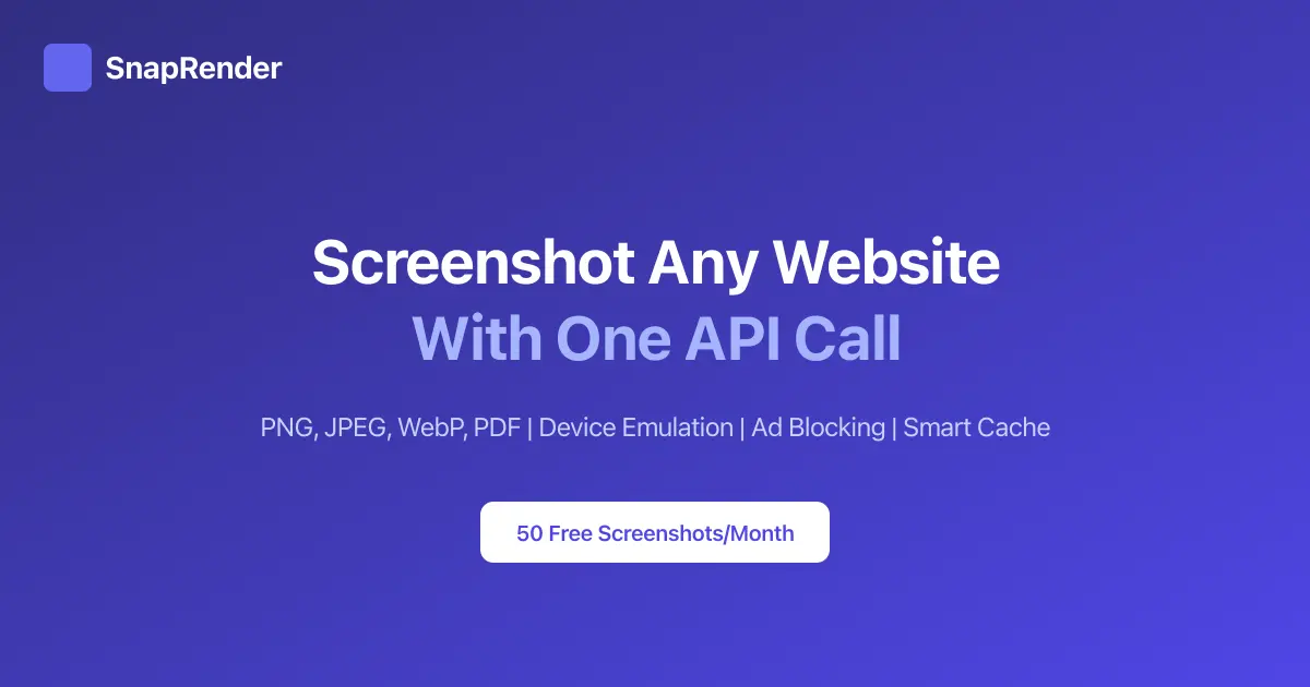 Screenshot 1 of SnapRender