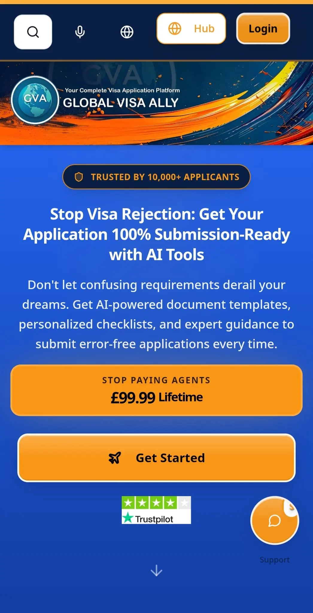 Screenshot 4 of Global Visa Ally - Complete Visa Applica