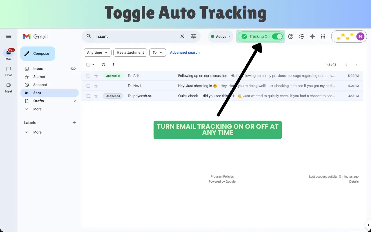 Screenshot 4 of TrackMailBox