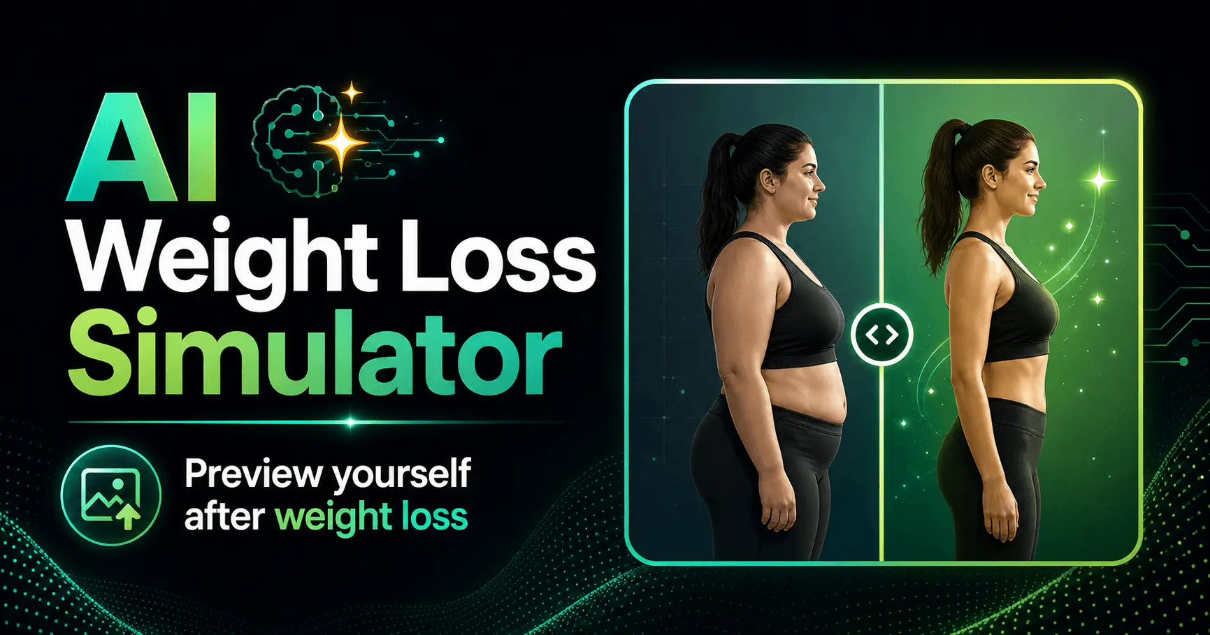 Screenshot 1 of AI Weight Loss Simulator