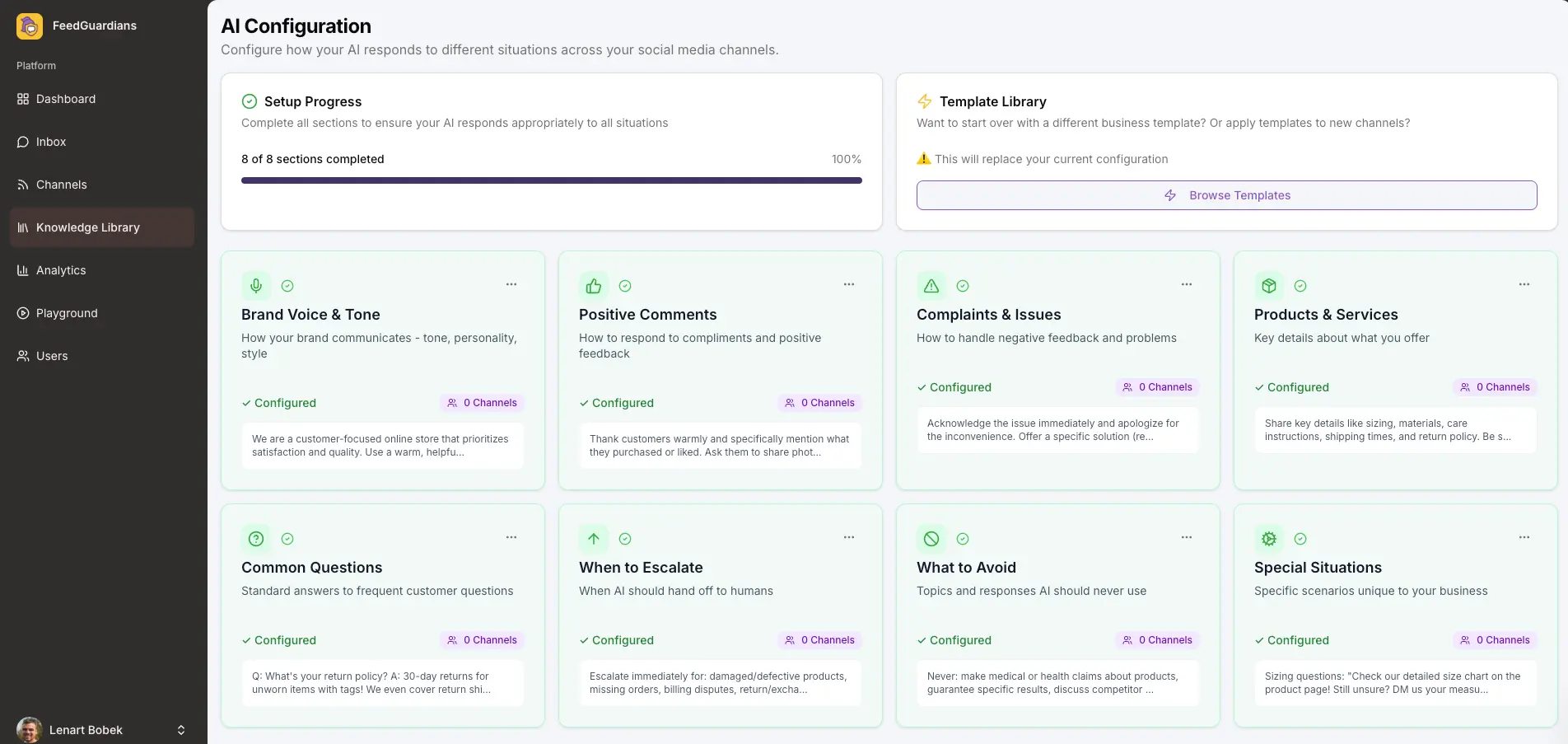 Screenshot 6 of FeedGuardians